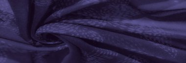 Karmaşık yaprak benzeri desenleri olan kıvrımlı donanma kumaşı. İnce bir doku ve derinlik hissi yayıyor. Görsel tasarımlara zarafet katmak için mükemmel..