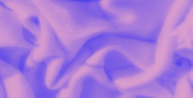 Pembe ve mavi kumaştan oluşan bulanık iç içe geçmiş dalgaların pürüzsüz akışını oluşturur. Yumuşak ve pürüzsüz dokusunu ruhani bir soyut kalite ile vurgular..