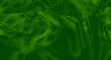 Bulanık, houndstooth desenleri ve dinamik zincir aksanlarıyla zenginleştirilmiş yeşil kumaş, modern zarafeti tekstil sanatseverleri için karmaşık sanatsal detaylarla harmanlıyor..