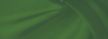 Bulanık - Pürüzsüz kıvrımları ve hassas dokuları olan canlı yeşil bir kumaş, tekstil ve tasarım projeleri için ideal dinamik ve zarif bir desen oluşturuyor.