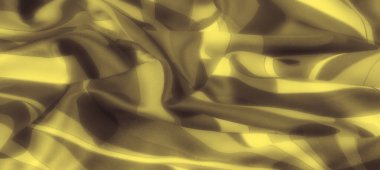 Sarı ve koyu renk dalgalı kumaş deseni üzerindeki bulanık etki yumuşak, desenli bir yüzey üretir. Moda ve iç dekorasyonda üst düzey tasarım gereksinimleri için mükemmeldir..