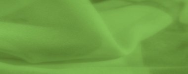 yeşil, kumaş, tekstil, pürüzsüz, kıvrımlar, yumuşak, pürüzsüz, parlak, canlı, renk, doku, akış, dokuma, hassas, kumaş, tekstil deseni, sırt.