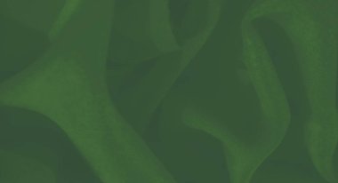 İnce dokuları ve yumuşak kıvrımları olan katmanlı yeşil kumaş bulanıklığı. Pürüzsüz yüzey tasarıma sakin ve minimalist bir cazibe ekler.