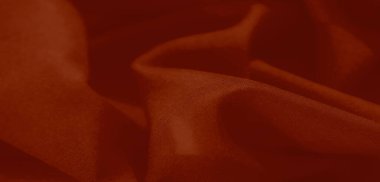 Bulanık, doğal kıvrımlı kırmızı kumaş soyut ve sofistike bir zemin oluşturur. Minimalist dokusu herhangi bir görsel projeye incelik katar..