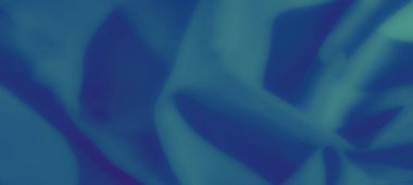 Akan mavi kumaş bulanıklığı sıvı kıvrımları ve zarif hareketler gösteriyor. Doku, sofistike ve ruhani bir görünüme sahip..