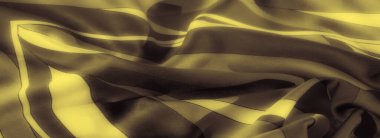 Bulanık etki, bu sarı ve siyah soyut kumaşın görsel çekiciliğini zenginleştiriyor. Sarı taban yumuşak siyah çizgilerle kesişir ve eşsiz ve şık bir akış yaratır..