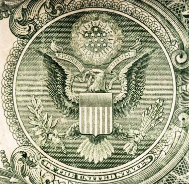 Dolarların yakın plan fotoğrafı. Yeni yüz dolarlık banknotun altını çizdim. Para bizim para birimimiz USD.