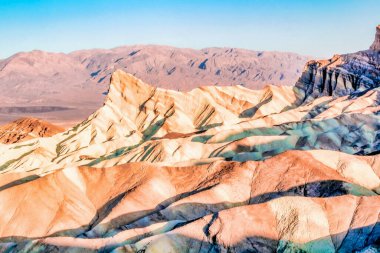 Zabriskie Noktası Amargosa Range Ölüm Vadisi 'nin doğusunda bulunan bir parçasıdır, California Ölüm Vadisi Milli Parkı