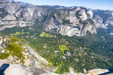 Buzul Noktası, Yosemite Ulusal Parkı, UNESCO Dünya Mirası Alanı, Kaliforniya, Amerika Birleşik Devletleri, Kuzey Amerika.