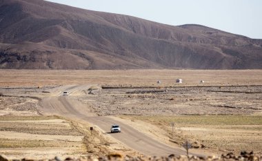 Death Valley Ulusal Parkı Manzaraları, Kaliforniya ABD.