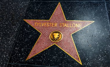 Los Angeles, ABD, Clifornia - 14 Ağustos 2024, Los Angeles, ABD 'de Hollywood yıldızı Sylvester Stallone