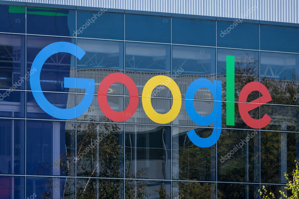 Google headquarters in Mountain View, California, USA - 29 september, 2024. Google LLC is an American multinational technology company.
