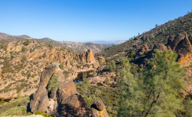 Pinnacles National Park in Monterey County California clipart