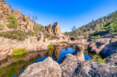 Monterey County California 'daki Zirveler Ulusal Parkı