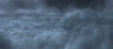 Gece 3D bulutlar gökyüzü arkaplanı oluşturuldu