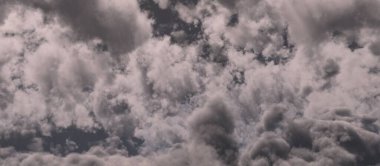 Gece 3D bulutlar gökyüzü arkaplanı oluşturuldu