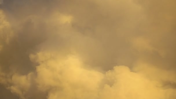 Lapso Tiempo Hermoso Cielo Azul Con Fondo Nubes Nubes Del — Vídeo de stock