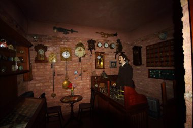 ISTANBUL, TURKEY - Eylül 08.2012: Sanayi Müzesi Rahmi Koç İstanbul, dünya endüstrisinin başarılarından oluşan bir koleksiyon sunuyor