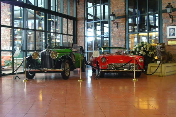 Istanbul Turkey September 2012 Classic Cars Rahmi Koc Industrial Museum — Stock Photo, Image