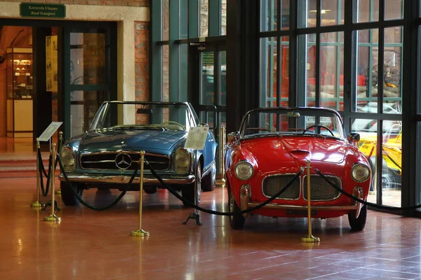 Istanbul Turkey September 2012 Classic Cars Rahmi Koc Industrial Museum — 图库照片