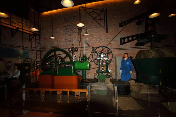 Istanbul Turkey Wrzesień 2012 Muzeum Przemysłowe Rahmi Koc Stambuł Prezentuje — Zdjęcie stockowe