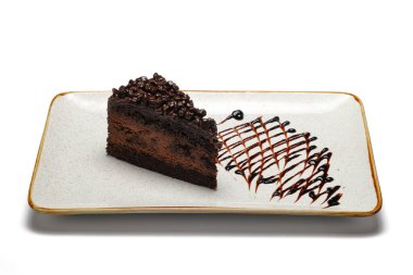 Çantada keklik. beyaz arkaplanda izole.