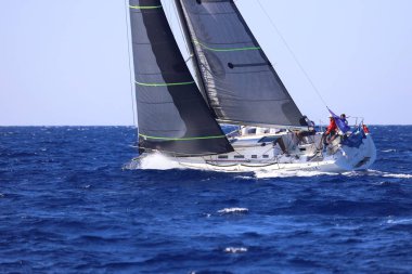 Bodrum, Türkiye, 23 Ekim 2024: Bodrum Yelkenli Kupası, Gulet Tahta Yelkenli ve yelkenli yarışı.