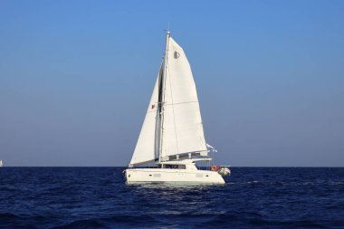 Bodrum, Türkiye, 26 Ekim 2024: Bodrum Yelkenli Kupası, Gulet Tahta Yelkenli ve yelkenli yarışı.