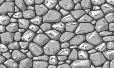 Taş duvar dokusu, gri kaldırım taşı yüzeyi, doğal duvar altyapısı, soyut taş tasarımı.