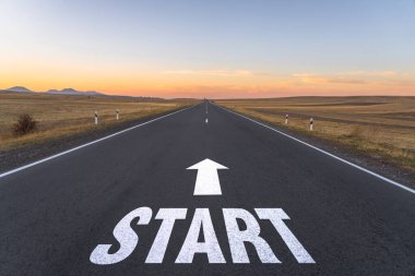 Asfalt yol ve sarhoş yıldız