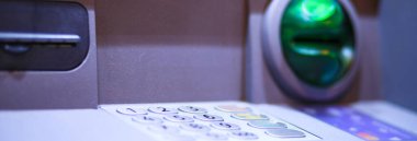 ATM makinesini kapat.