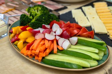 Otel yemekleri, servis endüstrisi konsepti.