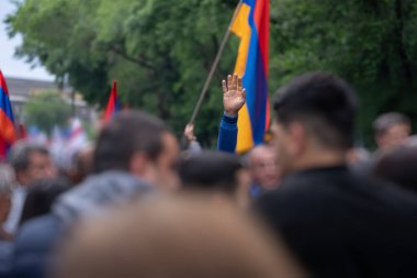 Protesto, siyasi ve kamu muhalefeti sırasında kalabalık