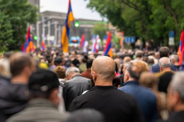 Protesto, siyasi ve kamu muhalefeti sırasında kalabalık