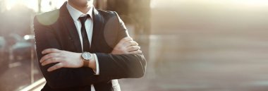    İş adamı jestlerini ve duygularını gösteriyor.