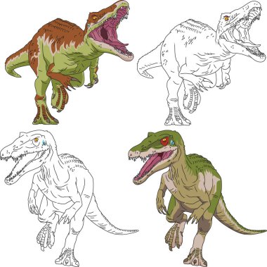 Afrovenator abakensis, dinozorlar, raptor, dino, deinonychus