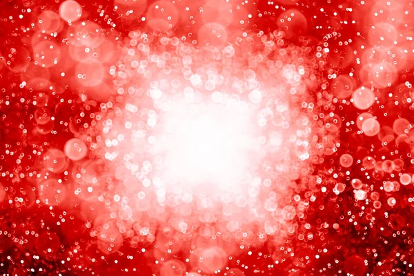 Fancy Ruby Czerwony Biały Brokat Blask Confetti Tło Błyszczące Happy — Zdjęcie stockowe