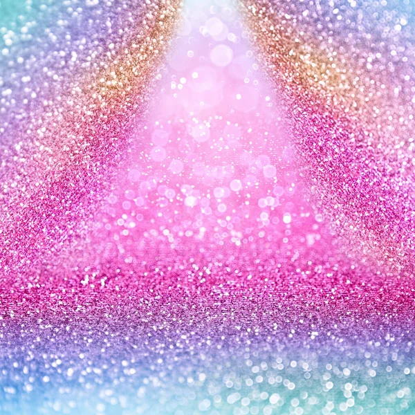 Astratto Divertimento Arcobaleno Colore Glitter Scintilla Felice Compleanno Partito Sfondo — Foto Stock