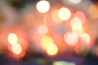 Noel dekorasyon bokeh ışıkları