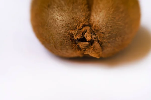 Fruta Kiwi Fresca Sobre Fundo Branco — Fotografia de Stock