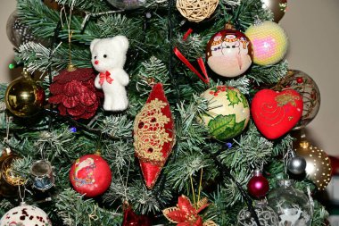 Noel süslemeleri, yeni yıl, Noel ağacı.