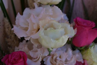 Güzel bir buket gül 