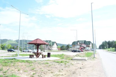 İnsanların yaz tatilinin tadını çıkarması