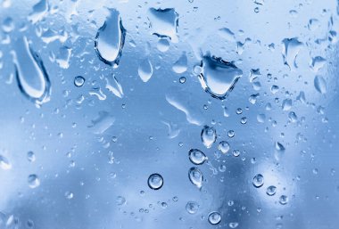 Mavi damlalar cama, tam kare, arkaplan özeti