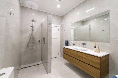 Modern ferah lüks banyo tamiri