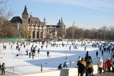 buz pateni Budapeşte '  