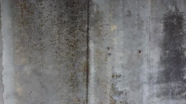 Old concrete wall outdoors in overcast weather