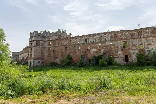 Antiguo Castillo Defensa Los Siglos Stare Selo Pueblo Ucrania Restos —  Fotos de Stock