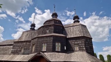 Chortkiv, Ukrayna 'da Ortaçağ tahta Yükseliş Kilisesi
