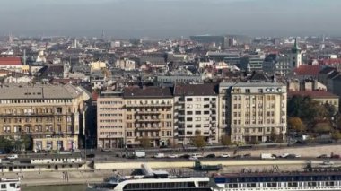 Budapeşte, Gellert Hill 'den Macaristan' a yakın bir yerden ayrıldı.